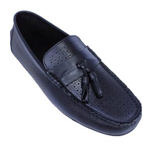 Serdar Shoes Siyah İç Dış Hakiki Deri Günlük Loafer Erkek Ayakkabı - 1006