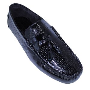 Serdar Shoes Siyah İç Dış Hakiki Deri Günlük Rahat Loafer Erkek Ayakkabı - 1037
