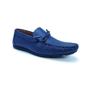 Marcomen Lacivert İç Dış Hakiki Deri Erkek Günlük Loafer Ayakkabı - 233277