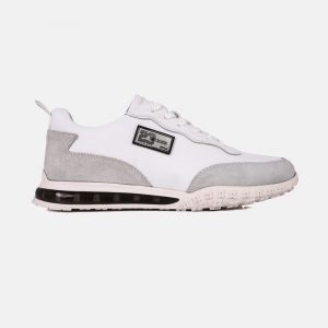 Marcomen 15160 Beyaz Erkek Hakiki Deri Günlük Sneaker Ayakkabı