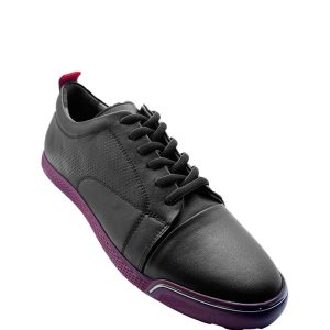 marcomen 1544 casual siyah ayakkabı