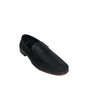 08100 Marcomen Loafer Kösele Merdane Siyah S-4