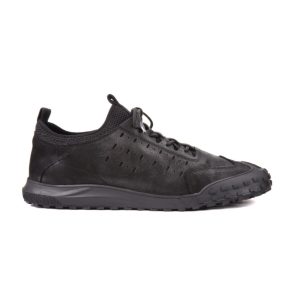 Sneaker Siyah Deri Ayakkabı
