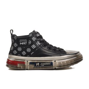 152-18220 Siyah Erkek Hi Sneaker