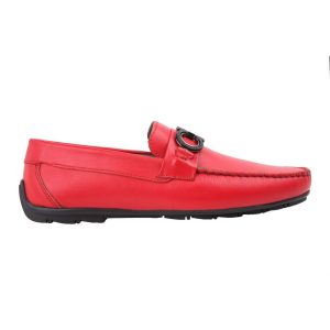 13157 Kırmızı Loafer Ayakkabı