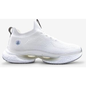 24198 Beyaz Air Kalın Taban Triko Ortopedik Memory Koşu Yürüyüş Antreman Sneaker Günlük Spor Ayakkab